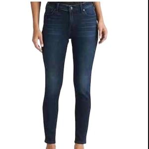 Lucky Brand Ladies Ava Skinny Orta Premium Dark Skinny Denim Jeans Size 26/2 EUC